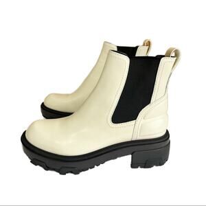 rag & bone Lug Sole Chelsea Boot White Size 8.5